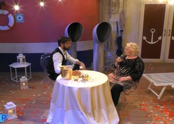 Alex Belli e Katia Ricciarelli al Grande Fratello vip