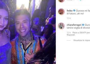 Fedez e Gigi Hadid
(Foto: Instagram)