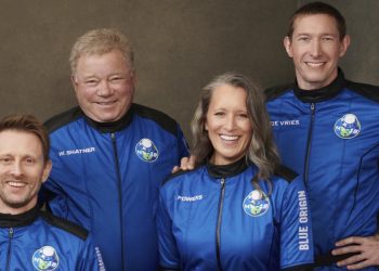 William Shatner nello Spazio con Blue Origin (Foto: 2021, LaPresse)