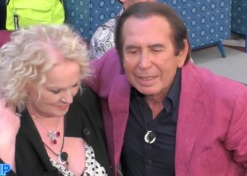 Giucas Casella con Katia Ricciarelli al Grande Fratello Vip 2021