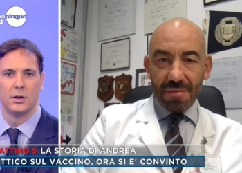 Matteo Bassetti a Mattino 5