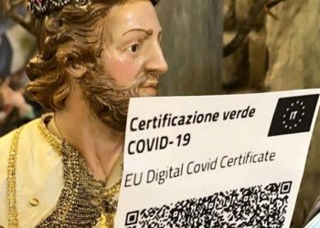 re magi green pass presepe