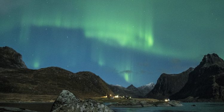 Aurora boreale Italia