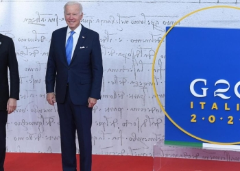 Draghi e Biden al G20