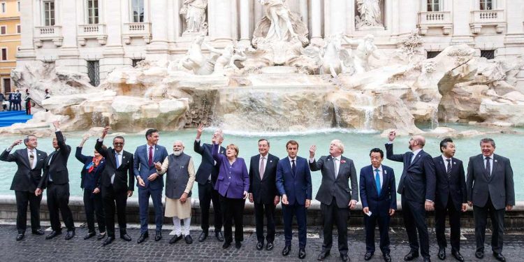 G20 Fontana di Trevi
