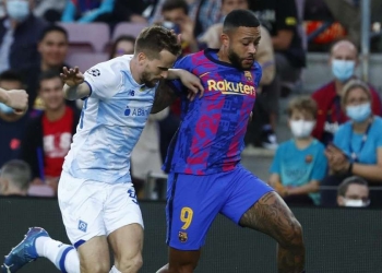 Calciomercato Juventus - Memphis Depay del Barcellona (Foto LaPresse)