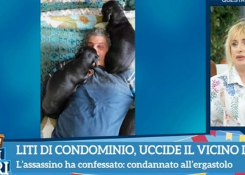 La moglie di Davide Calbucci a I Fatti Vostri