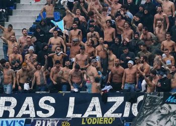 La Francia ha vietato la trasferta di Marsiglia ai tifosi della Lazio (Foto LaPresse)
