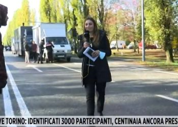 Giornalista Rai News 24 aggredita in diretta (Storie Italiane, 2021)