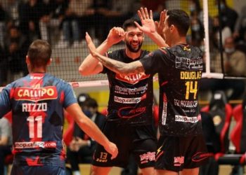 Diretta Vibo Valentia Padova - La formazione della Tonno Callipo (da facebook Legavolley)