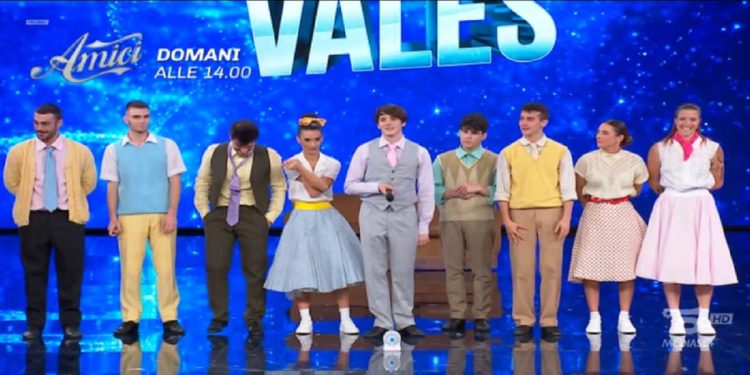 Samuele Barbetta di Amici 2020 a Tu si que vales