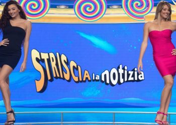 Veline Striscia la Notizia, Talisa Ravagnani e Giulia Pelagatti 2021 © Massimo Sestini