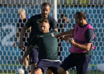Infortuni Nazionale: per Italia Svizzera azzurri senza Chiellini, Immobile, Zaniolo, Lorenzo Pellegrini e Verratti (Foto LaPresse)