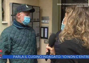 Il cugino di Natalia Chinni a La Vita in Diretta