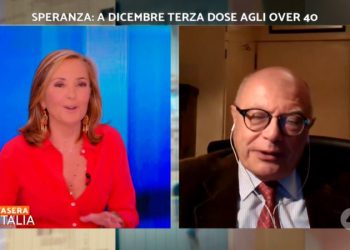 Massimo Galli a Stasera Italia