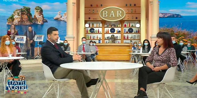 Rosalba Cracchiolo, madre e moglie di 2 vittime del naufragio della "Nuova Iside" a 'I Fatti Vostri"