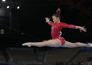 Sunisa Lee, ginnasta americana (Foto LaPresse)