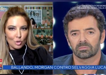 Selvaggia Lucarelli a Vita in Diretta