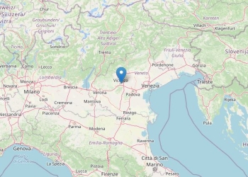Terremoto a Vicenza, Ingv