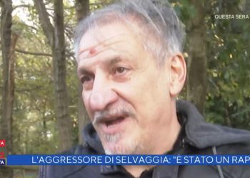Roberto Di Blaso, aggressore di Selvaggia Lucarelli (La Vita in Diretta)