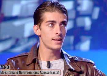 Zeno Gabriele Molgora, ideatore dei No green pass di Milano