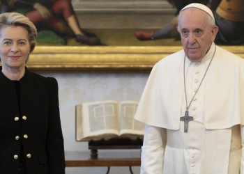 Von der Leyen dal Papa
