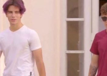 Matteo Palazzo (a sinistra), nuovo allievo de "Il Collegio 6"