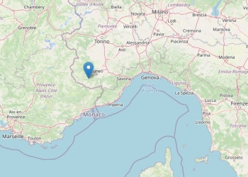 Terremoto Cuneo, Ingv