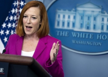 Jen Psaki, portavoce Casa Bianca (Foto: LaPresse)