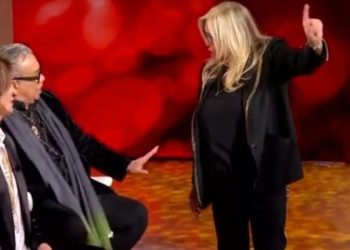 Mara Venier contro Guillermo Mariotto a Domenica In