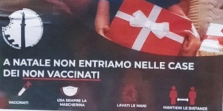 manifesti messina no vax