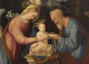 Andrea Previtali, Natività (1520 circa) (Arconate, Santuario di S. Maria Nascente)