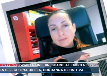 Sara, moglie di Walter Onichini a Mattino 5 News