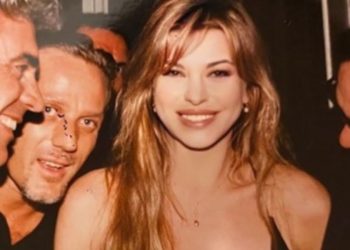 Alba Parietti e Oliver Stone (foto: Instagram)