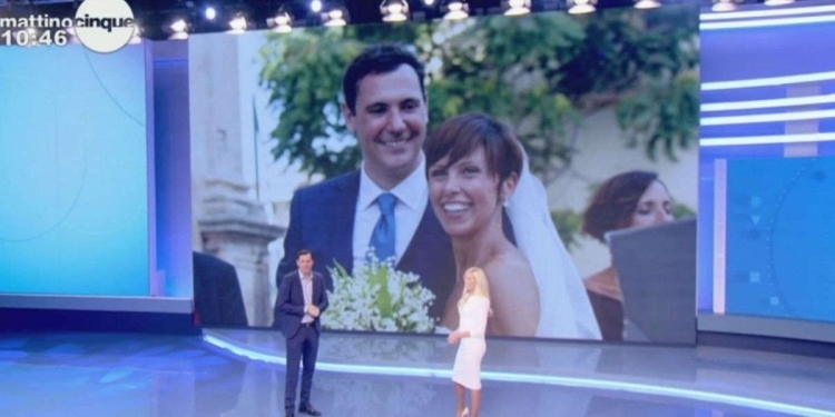 Francesco Vecchi e Tina La Loggia a Mattino 5