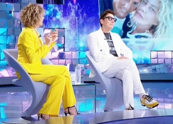 Eva Grimaldi e Imma Battaglia (Verissimo, 2022)