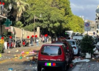 Immagine pubblicata sulla pagina Facebook "Inciviltà a Catania"