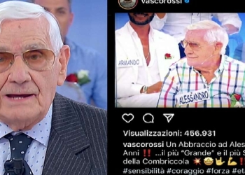 Alessandro di Uomini e Donne ringrazia Vasco Rossi