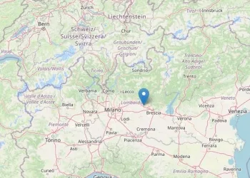 Terremoto a Brescia, Ingv