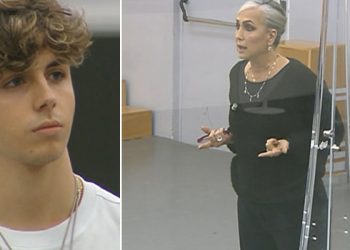 Alessandra Celentano contro Mattia, Amici 22