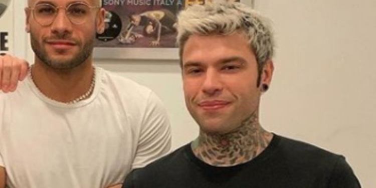 Fedez e Marcell Jacobs, foto Instagram