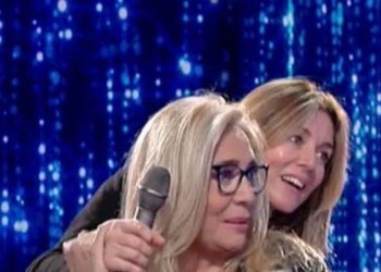 Elisabetta Ferracini e Mara Venier