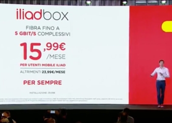 Iliad fibra, offerta rete fissa