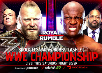 WWE Championship in palio tra Lesnar e Lashley alla Royal Rumble 2022