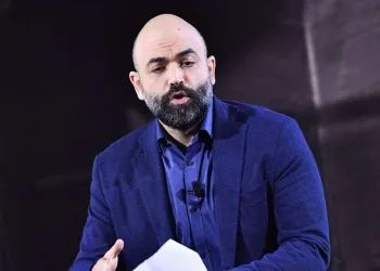 Roberto Saviano a Sanremo (LaPresse)