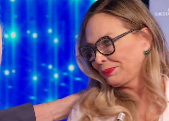 Ornella Muti commossa a Domenica In