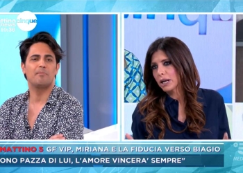 Biagio D'Anelli vs Emanuela Tittocchia (Mattino 5)