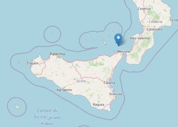 Terremoto oggi a Messina (Ingv)