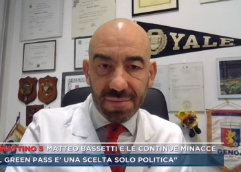 Bassetti a Mattino 5