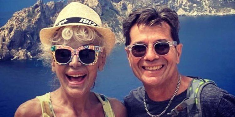 Donatella Rettore e Claudio Rego (Instagram)